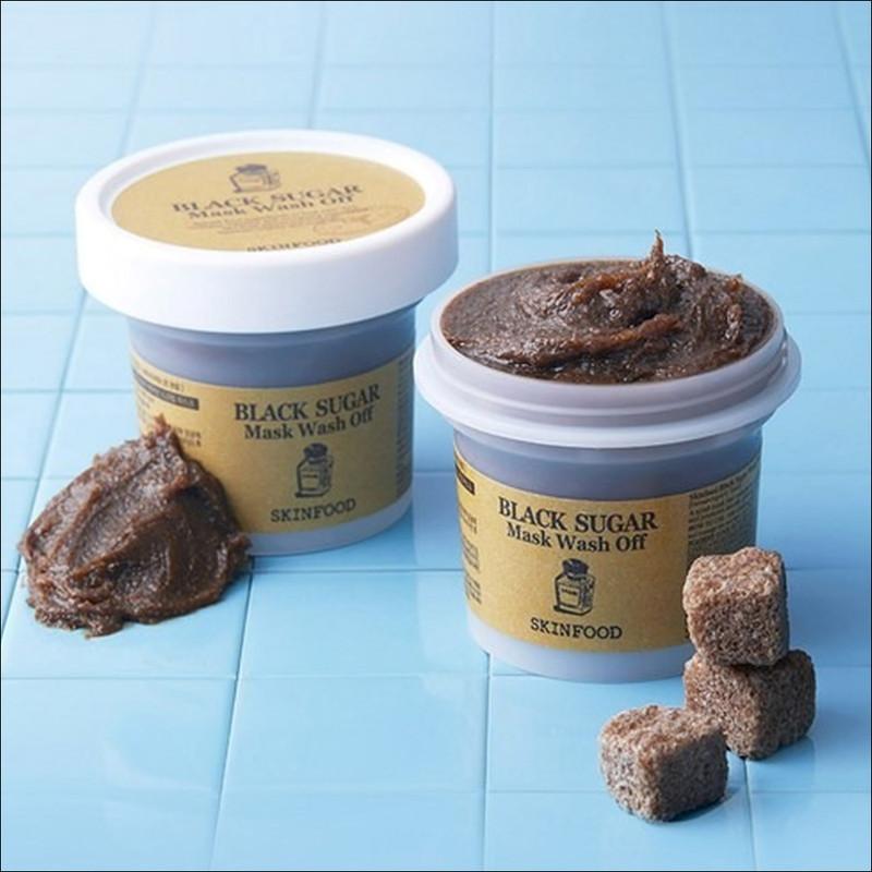 Skinfood Маска с черным сахаром смываемая / Скраб для отшелушивания кожи