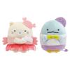 Sumikkogurashi Mini Plush Cat Lizard Seashell Limited Edition Set San-X "Penguin Lagoon" & Set, Design, Summer, Cute, Soothing,