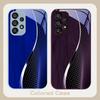 Сетка с текстурой дерева черная Для Samsung S8 S9 S10 20 U ltra S21 Pro S22 Plus S23 FE S24 Ultra 22 S25 Edge S25Ultra Стеклянный Чехол для Телефона