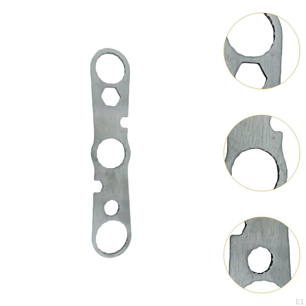 Велосипедный ключ для каретки Инструмент для установки Гаечный ключ Съемник шатунов Нержавеющая сталь 39