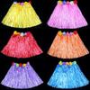 Hawaiian Hula Dance Costume Set: 30 Cm Grass Skirt & Lei