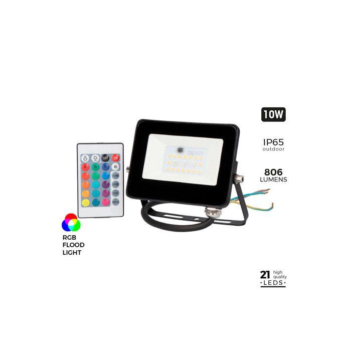 Светодиодный проектор EDM RGB 10 Вт 806 люмен - нуар