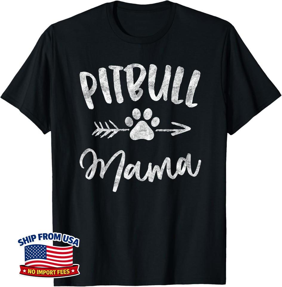 Pitbull Mama Pit bull Lover Owner Gifts Dog Pittie Mom Gift Unisex T-Shirt