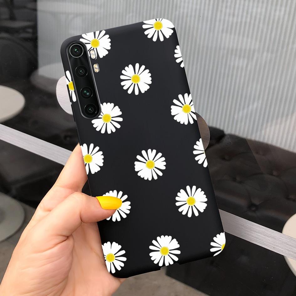 Flower Case For Xiaomi Mi Note 10 Lite Phone Case Fashion Cover For Xiomi Mi Note 10 Lite Pro Soft Bumper For Mi Note10 Pro Capa