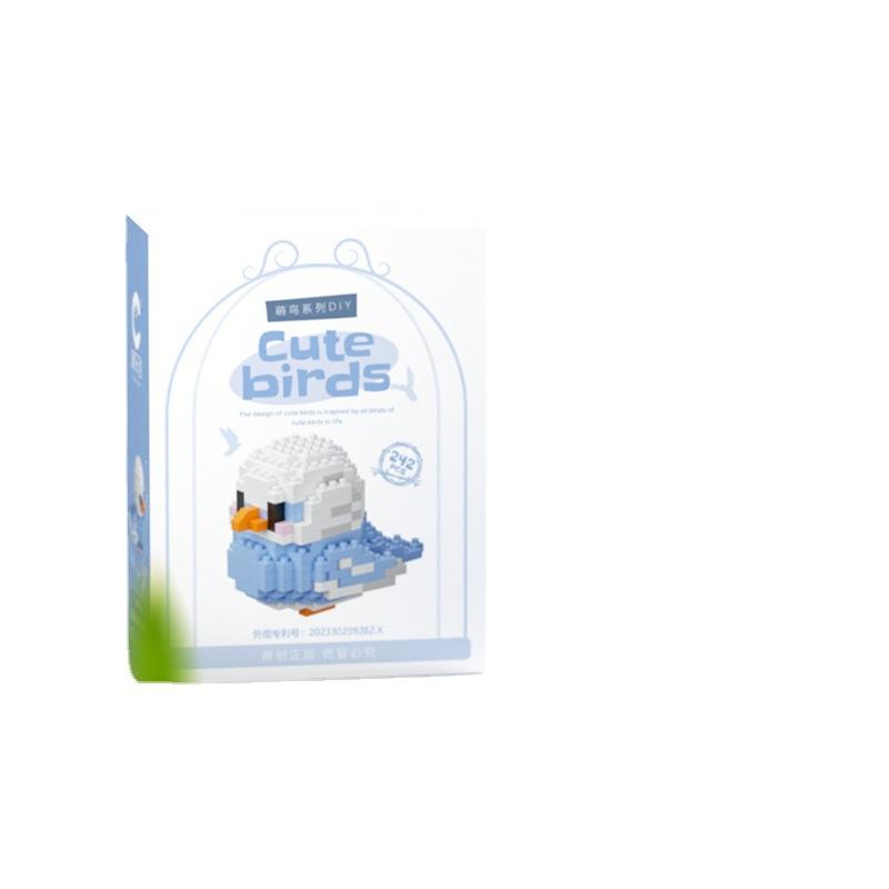 Chao Le Chuang 8909-20 Meng Bird Series Детские китайские строительные блоки Игрушки Сборка украшений Подарочные игрушки
