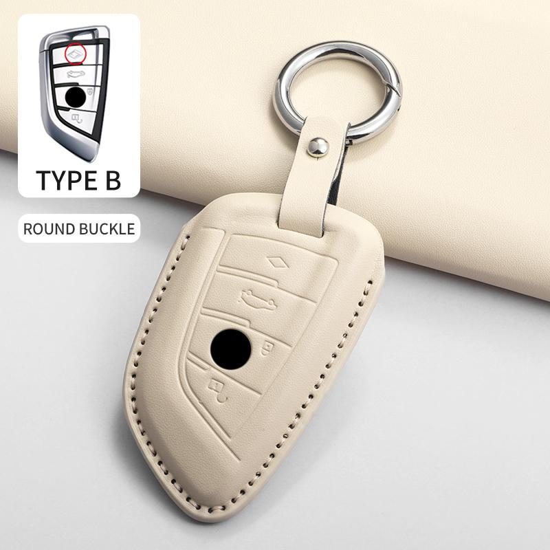 Car Smart Key Case Cover Fit for 1 3 5 Series X1 X3 X5 G20 G30 Non-OEM Auto Accessories
