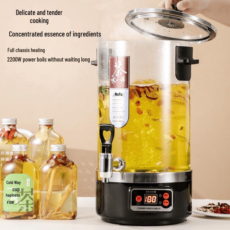 Vnash Commercial Automatic Electric Tea Brewer & Water Heater