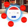 Carbon Monoxide Detector Alarm LCD Display Peak Memory Battery Operated Not Hardwired CO Detector Alarms Sensor