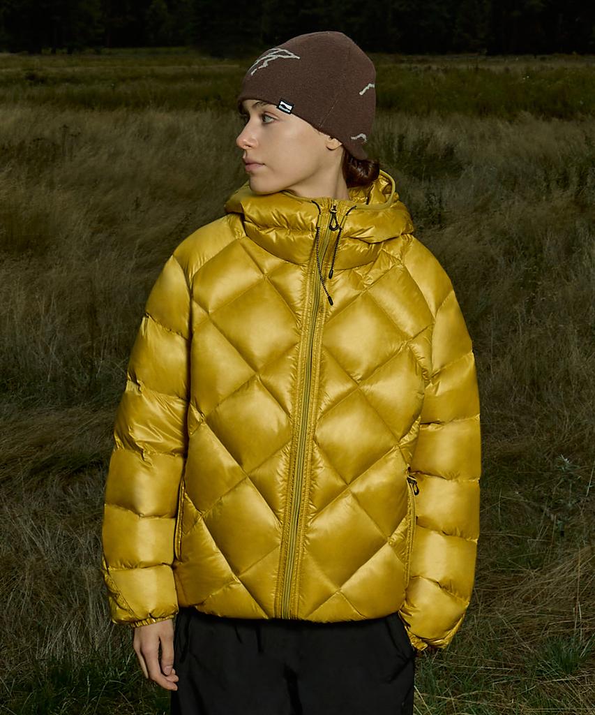 Fluke Big Oak Light Down Jacket Yellow Fpj224