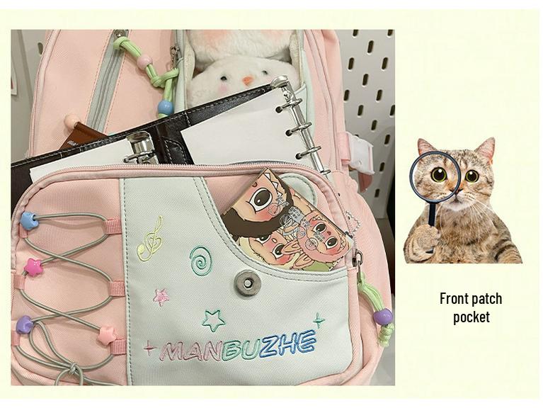 Прозрачный рюкзак Ита большой вместимости, износостойкий, для девочек-подростков