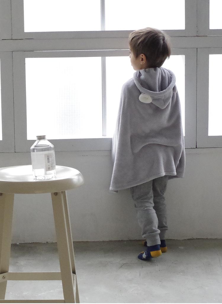 CB JAPAN Полотенце-пончо Carari с капюшоном для бассейна и 3-кратным водопоглощением Polar Length Быстро впитывает воду в промежутках между зефирно-мягким и