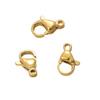 10Pcs/pack Stainless Steel Clasps Lobster Claw DIY Jewelry Accessories