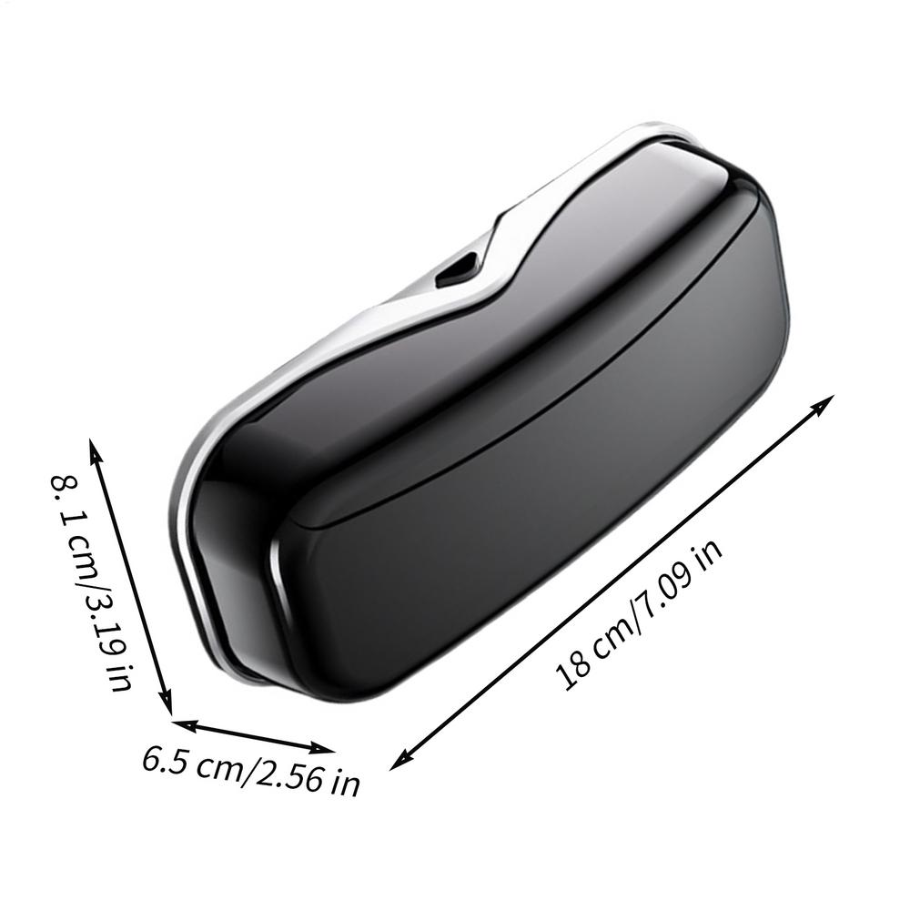 Держатель для солнцезащитных очков на козырек автомобиля, держатель для очков, ударопрочный протектор, органайзер, чехол-коробка для очков для повседневного использования, на открытом воздухе, в путешествиях, на пляже