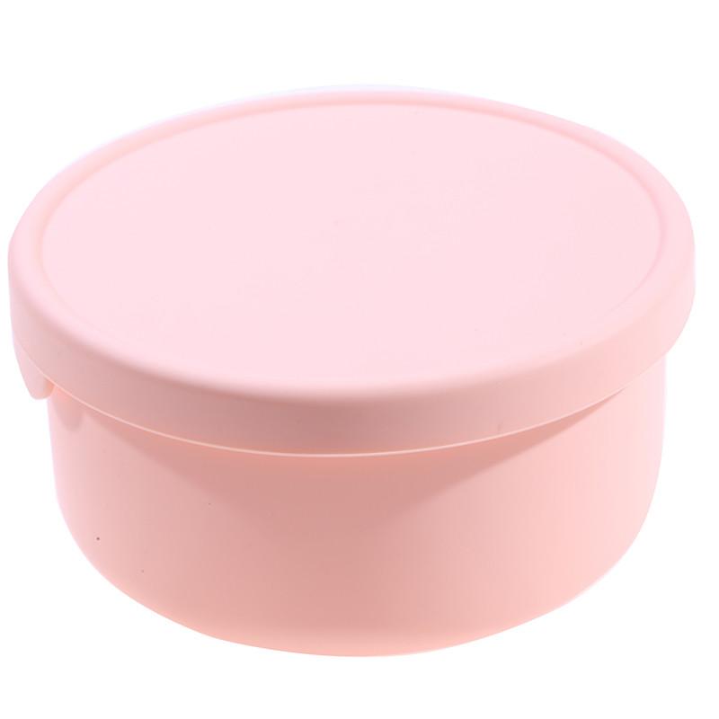 Container 700ml Food Storage Silicone With Lids Reusable Airtight Lunch Bento Boxes For Adults Kids Freezer Camping Snack Container