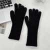 Touch Screen Winter Gloves Thick All Finger Gloves New Student Gloves  Cycling Driving