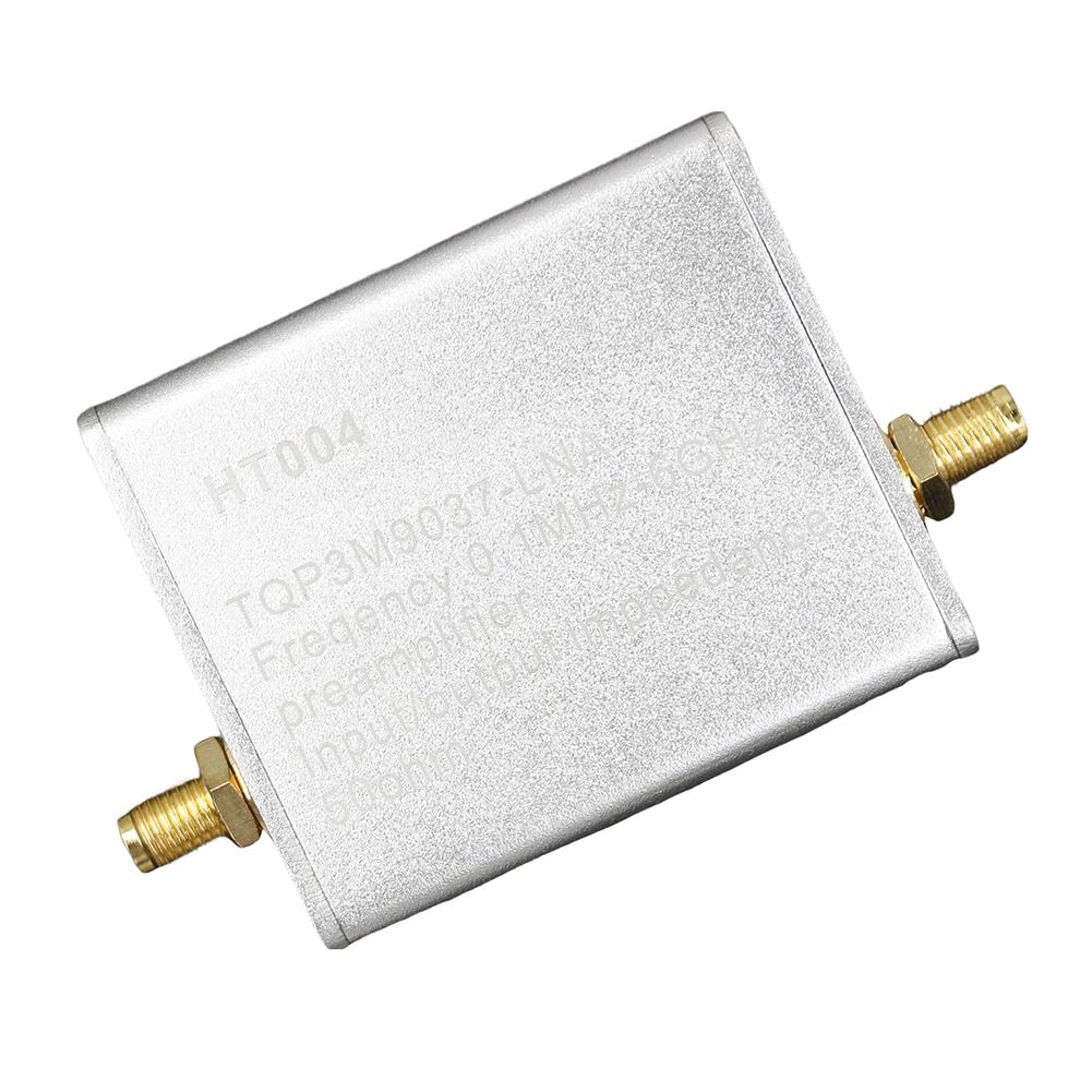 HT004 Малошумящий усилитель 100K-6 ГГц Предусилитель с высоким коэффициентом усиления 20 дБ для RF и SDR