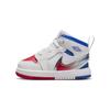 Air 1 Mid RM EasyOn TD White Racer Blue Red Baby Sneakers Siren-Red FQ1283-100