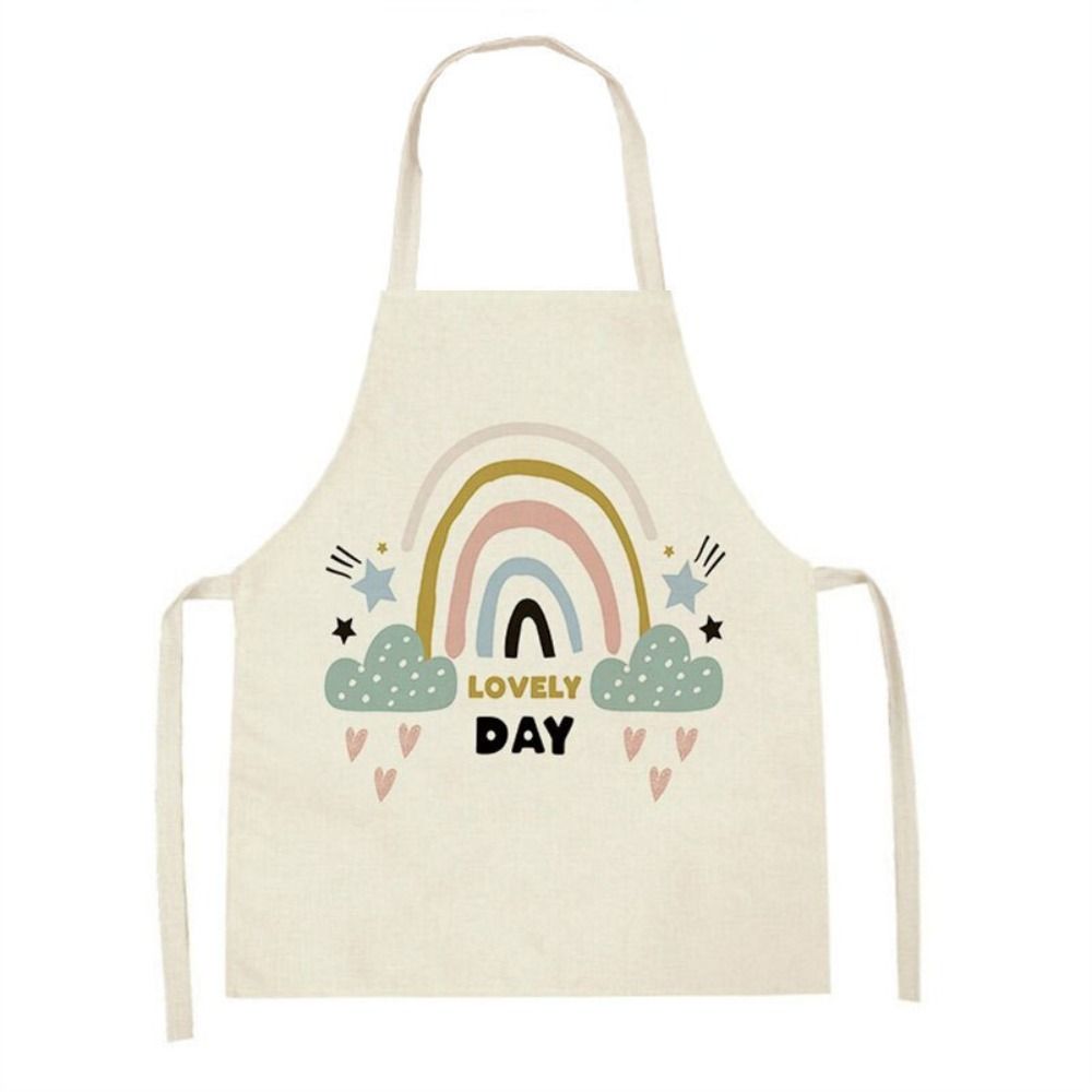 Car Pattern Painting Apron Vehicle Theme Cleaning Clothes New Children's Apron Home Use