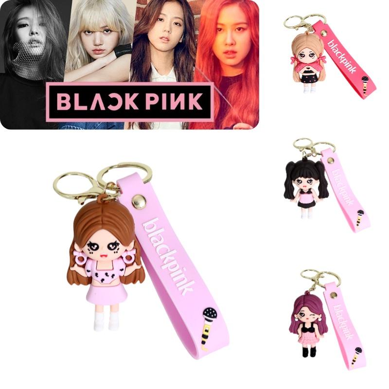Новый силиконовый брелок Blackpink Милый брелок для сумки пары Автомобильный аксессуар