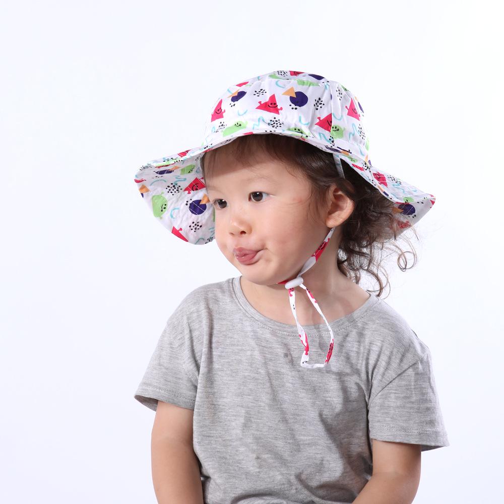 Breathable Adjustable Bucket Hat for Toddlers - Quick-Dry, Windproof, Sun Protection