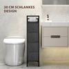 4 Drawer Fabric Dresser Chest of Drawers, Slim Storage Cabinet with Steel Frame for Small Spaces, Bedroom, Black