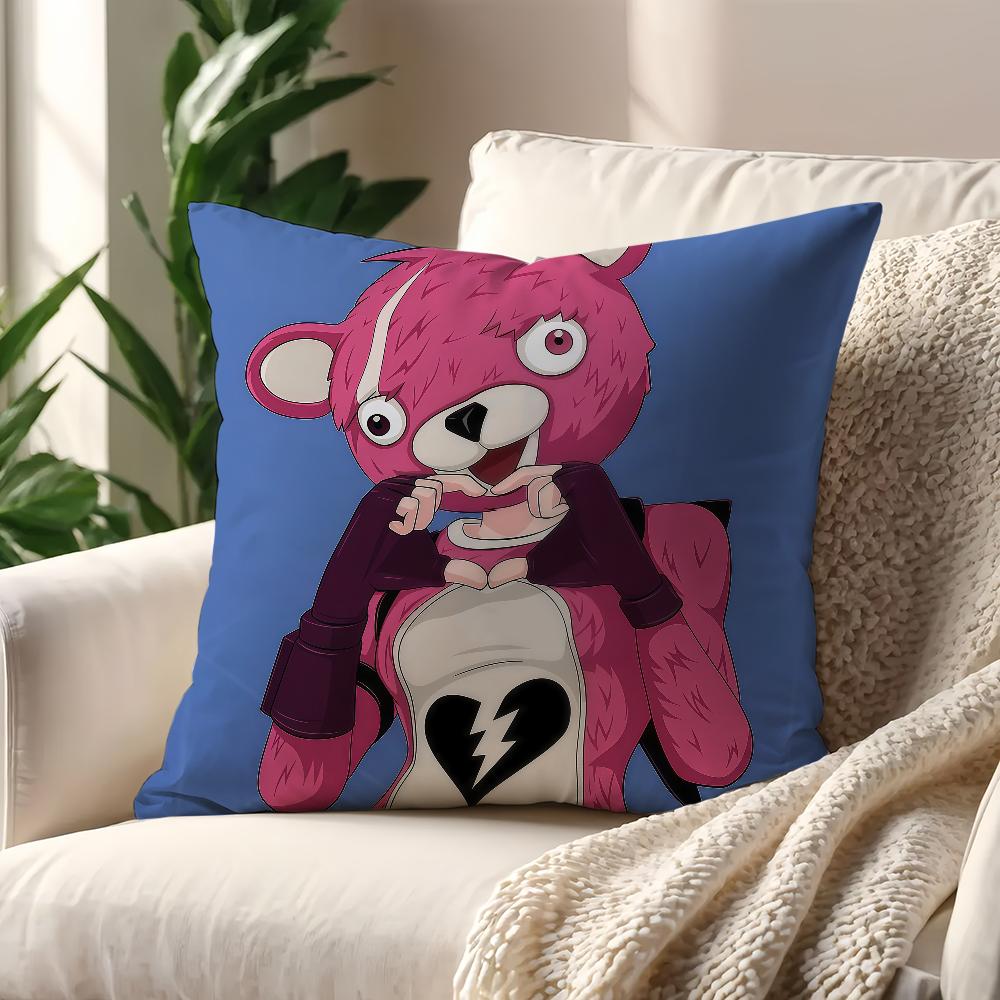 FFORTNITE Cuddle Team Leader cushion cover For Pillow Printing Sofa Decoration Home CarRoom Coffee Shop Office NordicSimplicity