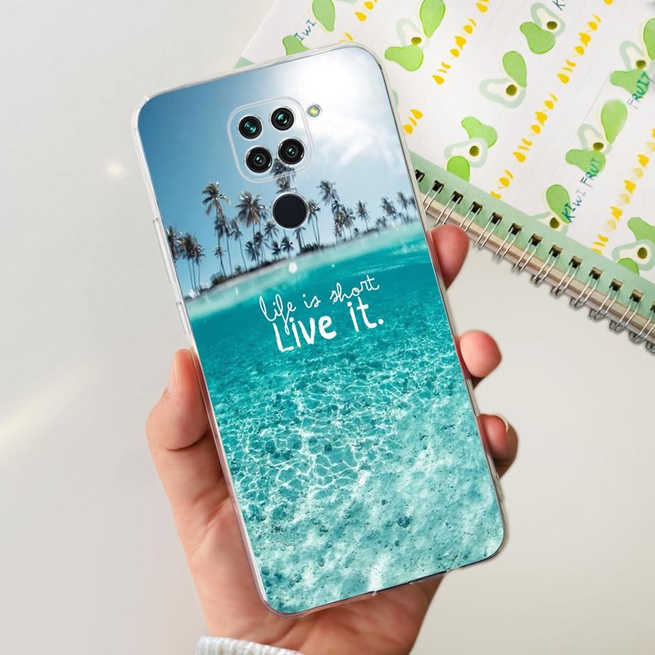 For Xiaomi Redmi Note 9 Case Cute Painted Cover Clear Silicone Soft Phone Case For Xiaomi Redmi Note 9 Pro Max Note9 S 9S Bumper