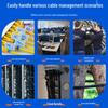 Mashifu Self-Locking Plastic Label Cable Ties