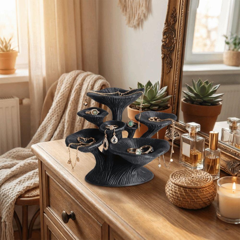 3D Printed Jewelry Storage Tower Multi-Layer Jewelry Organizer Holder Jewelry Tray Bedroom Storage