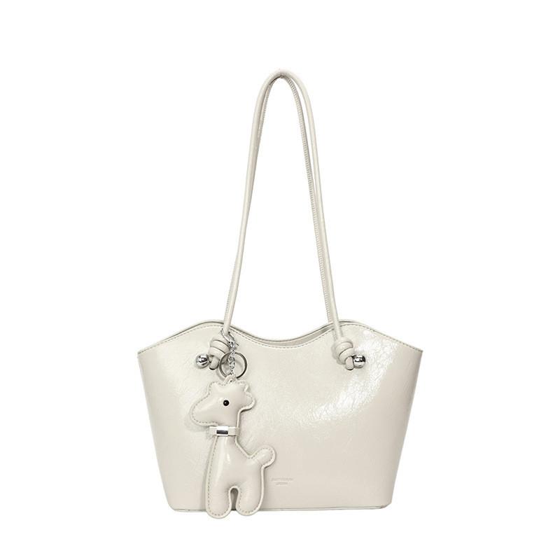 Color Solid Trendy Pu Bag Inner Zippered Compartments Classic Design Travel Bags