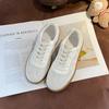 2025 Женская Повседневная Обувь Шнуровка Сдержанность Мода Легкая Повседневная Плоская Женская Обувь Кроссовки Противоскользящая Уличная Обувь для Ходьбы