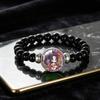 Demon Slayer Anime Bead Bracelet, Time Gem Fan Memorial Wristband Jewelry