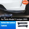 For Tesla Model Y Juniper 2026 2025 2027 Front Bumper Protection Angle ABS Material Exterior Protective Component Accessories