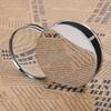 Folding Design 20X Handheld Magnifier Portable 20X Folding Round Magnifier Rotatable Earthquake-proof Pocket Handheld Magnifier