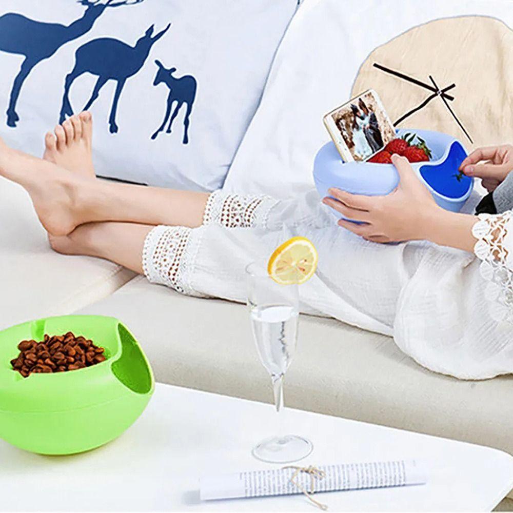 Multifunction Snack Bowl Plastic Dry Storage Box Gifts Sunflower Seeds Storage Box