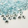 Beautiful Calibrated Size Natural Aquamarine Gemstone, Round Cut Aquamarine, Faceted Gemstone, Loose Aquamarine Lot.