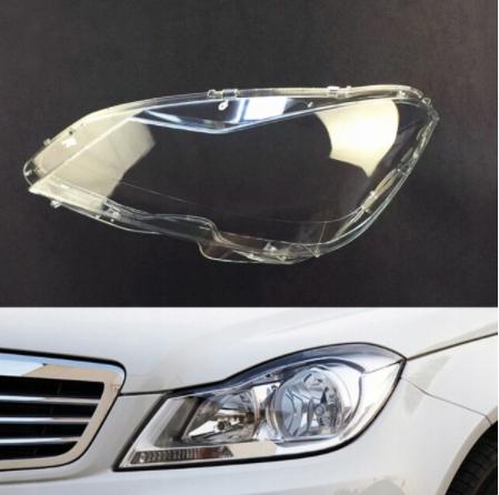 Left headlight cover Mercedes C-Class W204 after facelift (2011 - 2014)