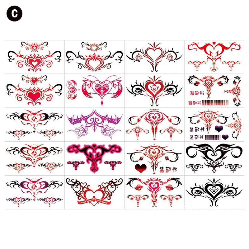 10/20 шт. татуировки секс водонепроницаемые временные татуировки матки поддельные татуировки наклейки