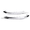 1 Pair Front Left Right Bumper Chromed Moulding Trims Replacement for C250 C300 2012 2014 Cars 2048853074 2048852974