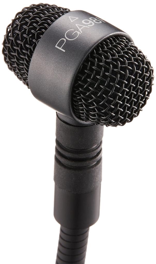 Shure Конденсаторный микрофон для музыкальных инструментов кардиоидный без кабеля PGA98H-LC []