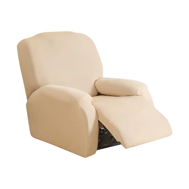 4 Pieces Recliner Sofa Cover for Living Room Elastic Reclining Chair Cover Protection Lazy Boy Relax Armchair Cover