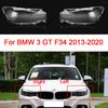 Car Front Headlight Lens Cover For BMW 3 Series GT Glass Auto Shell Headlamp Lampshade Transparent 2013-2020