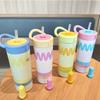 Cute Fashion Girls Insulated Stainless Steel Travel Mug With Handle For Office And Outdoors
