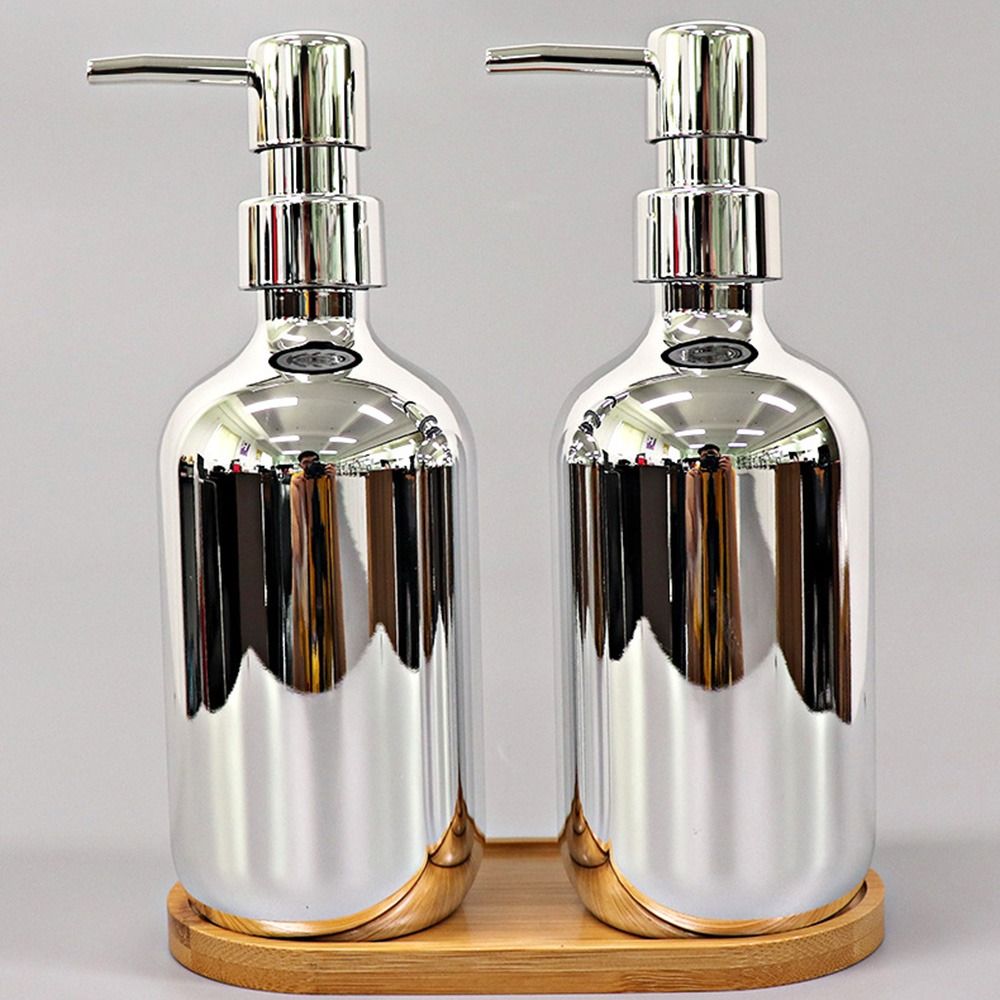 Бутылка Диспенсер для геля для душа и мыла Многоразовые бутылки для шампуня Туалетные принадлежности Контейнер Бутылка с насосом