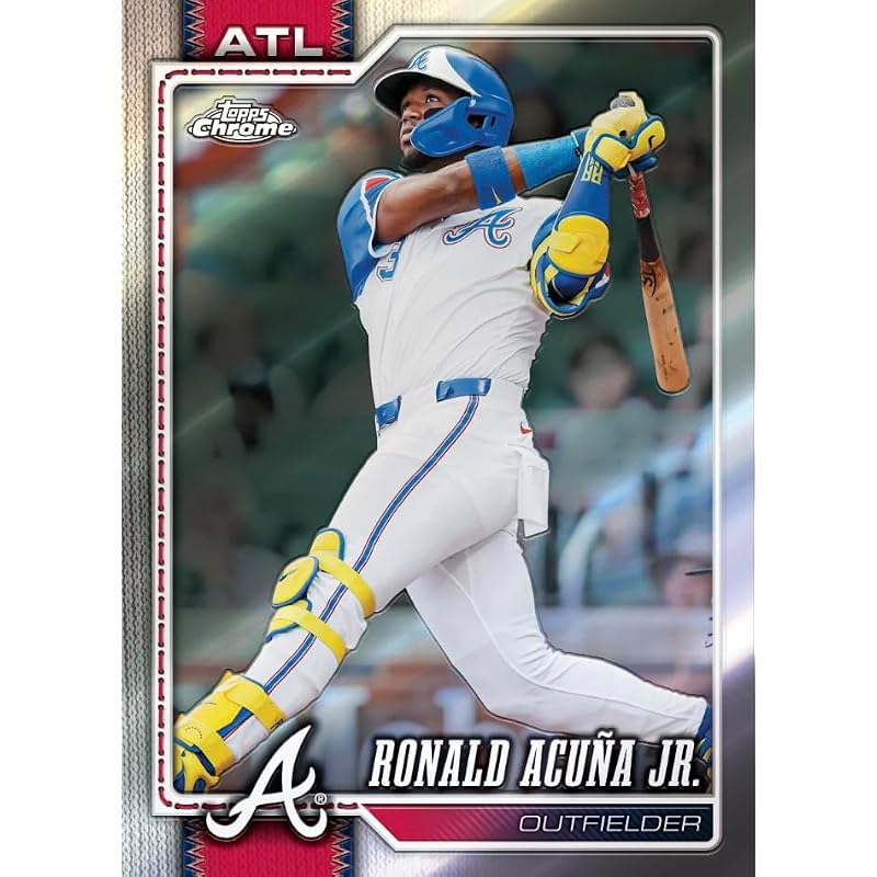MLB 2026 TOPPS CHROME БЕЙСБОЛ МЕГА-БОКС
