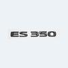 ABS Letters ES200 ES240 ES250 ES300h ES350 Glossy Black Emblem Car Trunk Badge Modified Upgraded Sticker for Lexus ES Series VH6