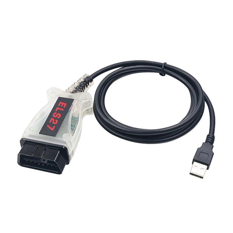 ELS27 FORScan V2.3.43 OBD2 Scanner PIC24HJ128GP FTDI Mircochip ELS 27 Multi Language ELS27 for Frd/Mzda