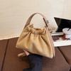 New Fashion Cloud Bag Trendy Shoulder Messenger Bag Niche Design Pleated Handbag