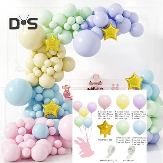Комплект для гирлянды из воздушных шаров, набор латексных шаров для дня рождения, выпускного, детского душа, свадебного украшения