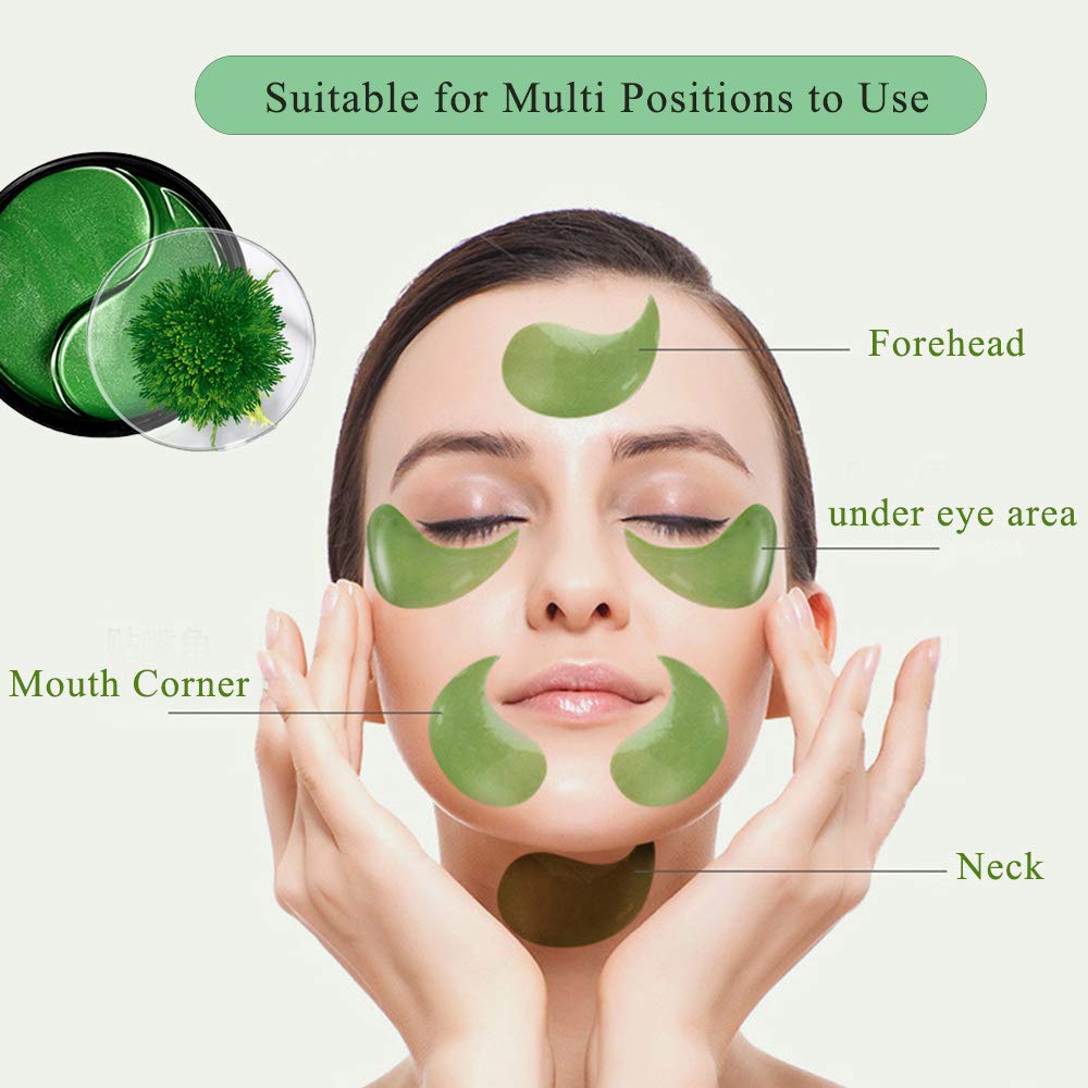 Патчи для глаз гидрогелевые с увлажняющим эффектом, 60шт